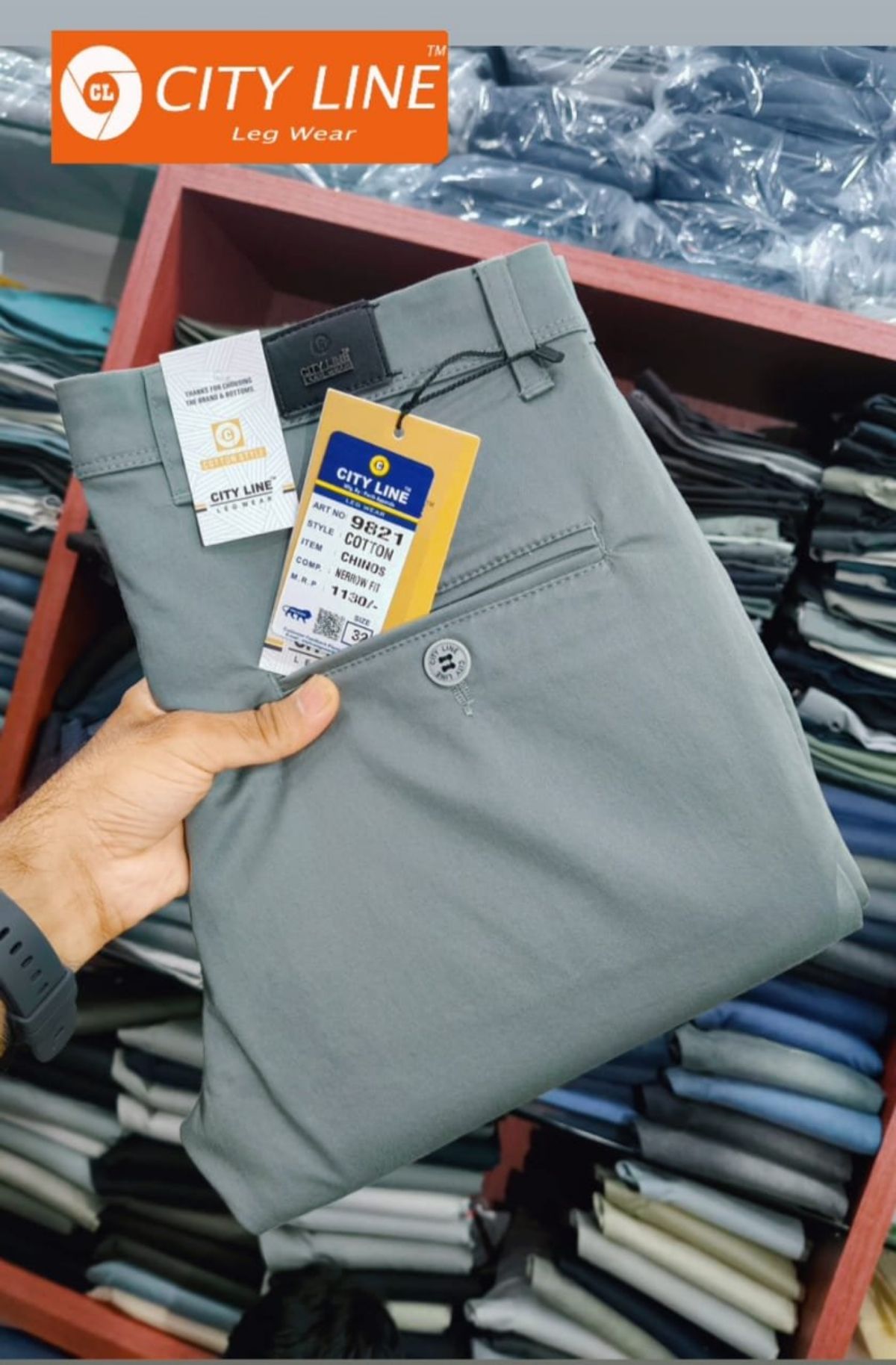 Men's Premium Formal Pants -Cotton Chinos