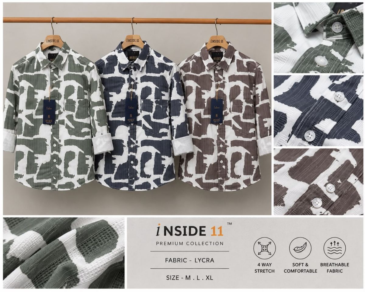Men's Natural Cotton Shirts