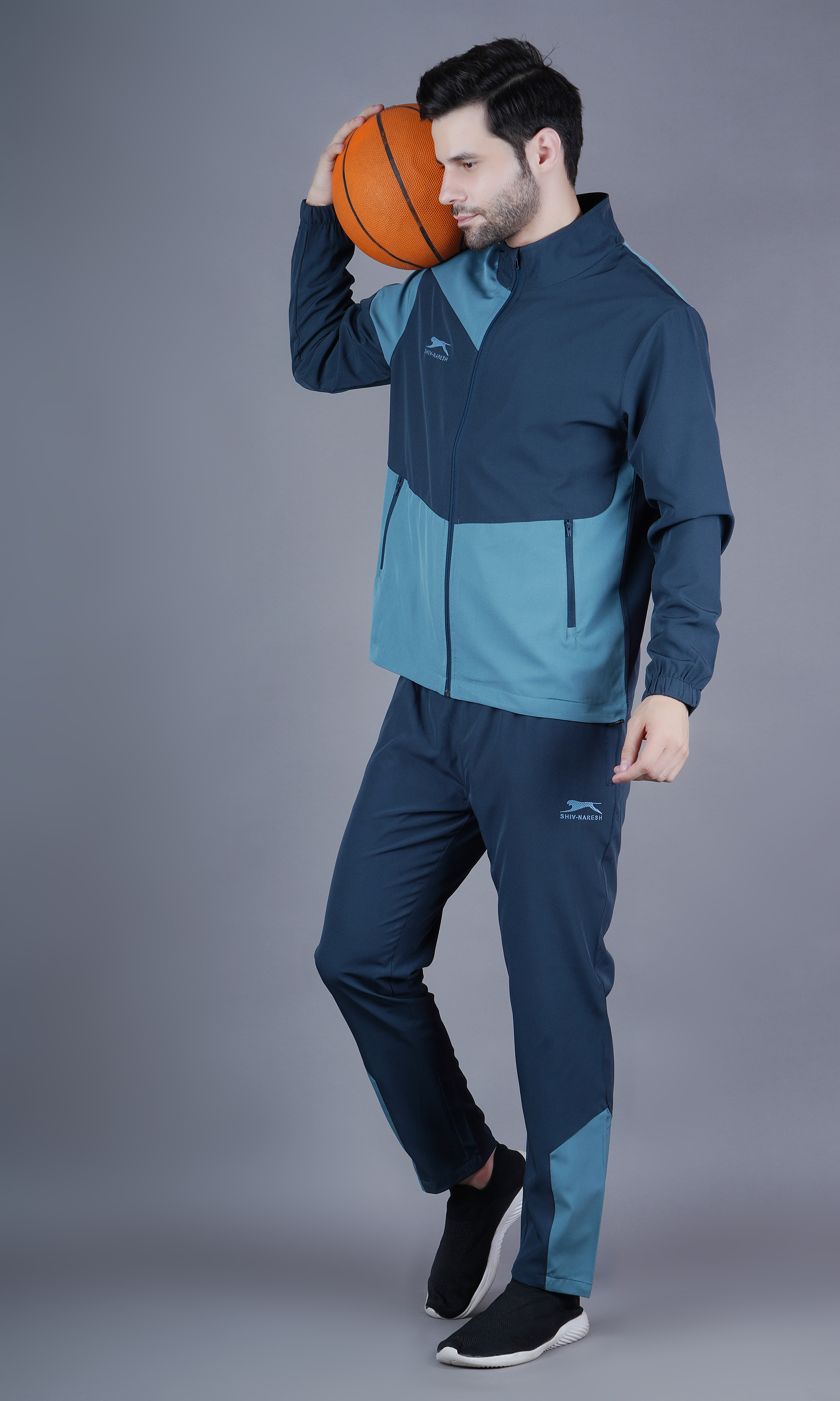 Men's Tracksuit  SNTSW108M-Air Force/Light Blue-XL