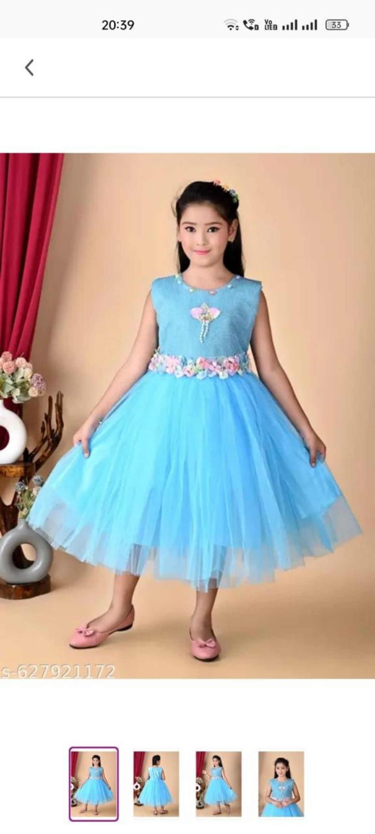 SG Fashion Girls Frock Set