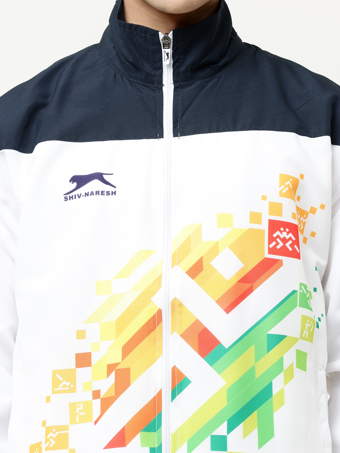 Men's Tracksuit  974-Multi Color-H/S-3XL-TZ
