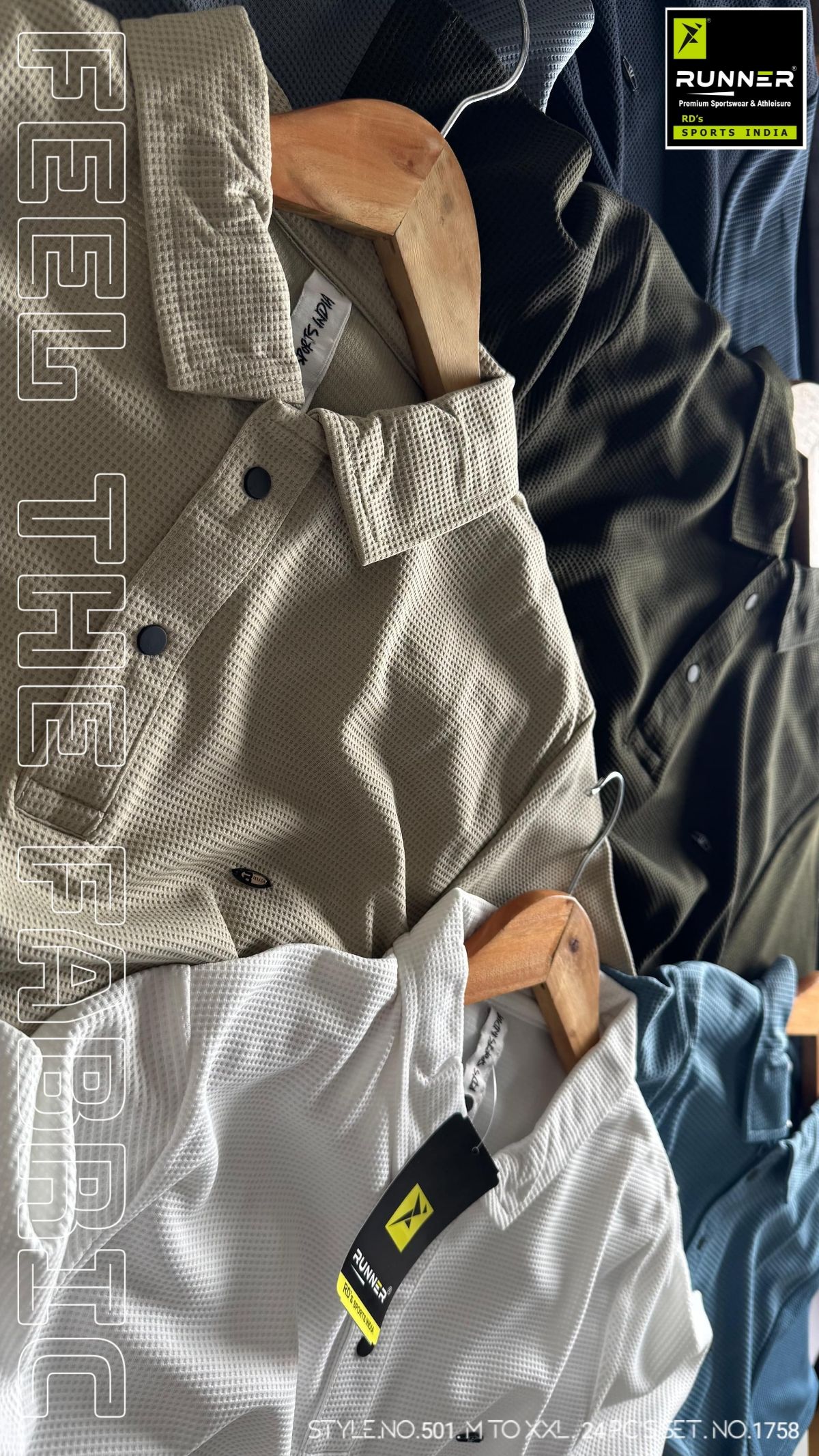 Men's Polo T-shirts Set D No- 454 C-1