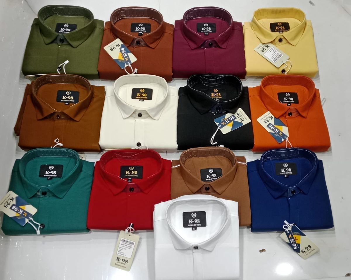 Men's Party Wear Satin  Shirts