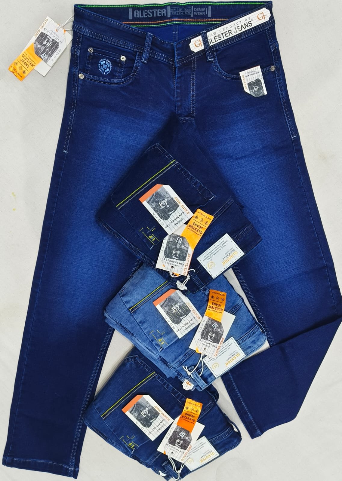 Men's Glester LNJ Premium Quality Jeans By Dirty Mad