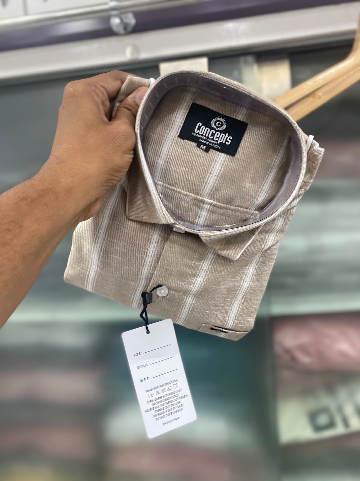 Concepts Men's Shirts Cotton Linen