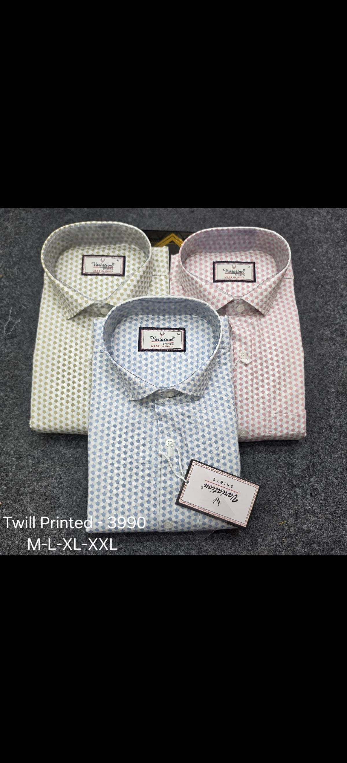 Variation Men's Shirts-3990