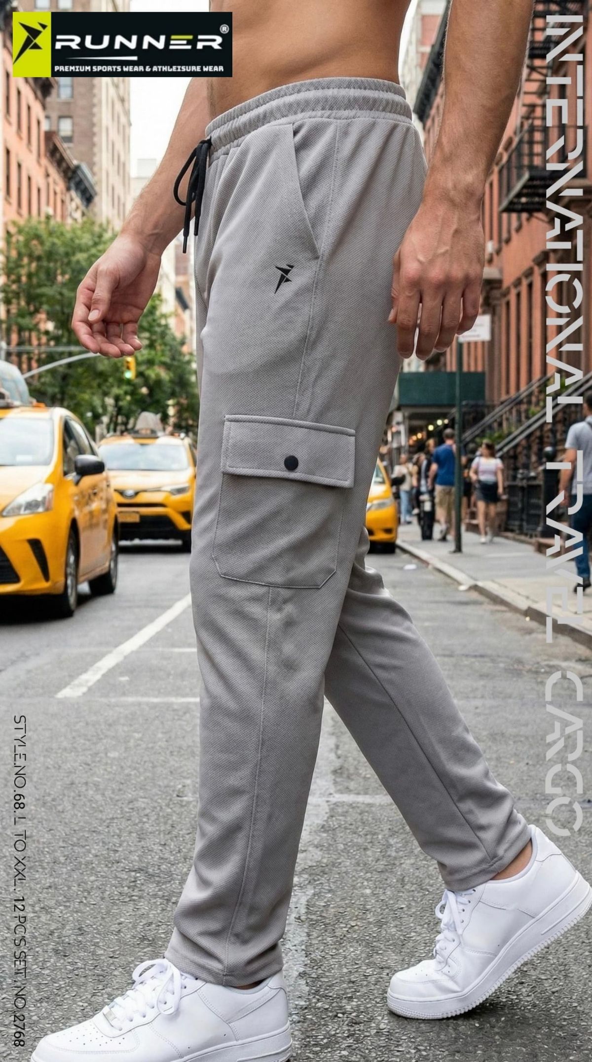 RUNNER Men's Trackpants D No- 68