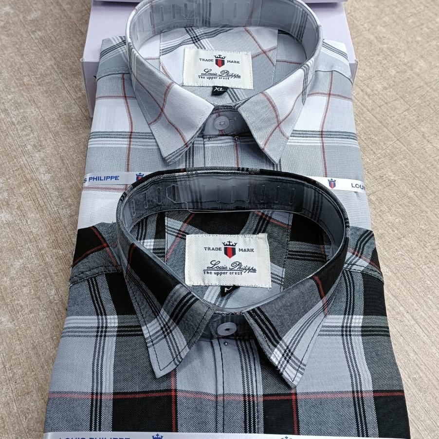 Men's Shirts Oxford check