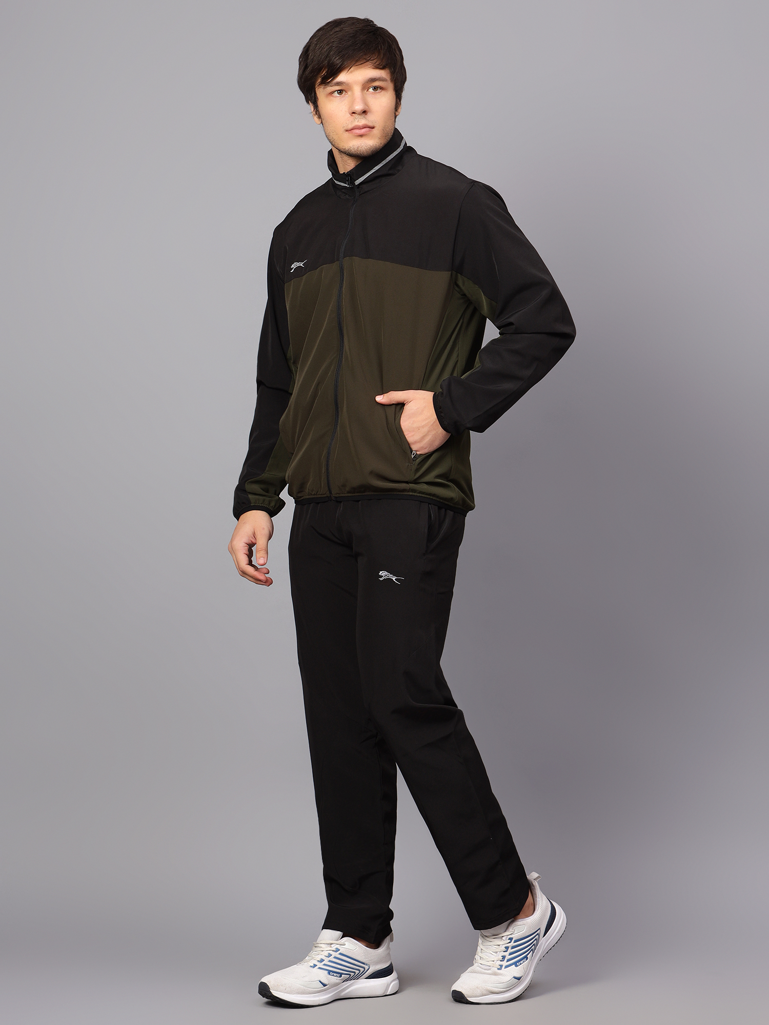 Men's Tracksuit  SNTSW103M-Olive/Black-3XL