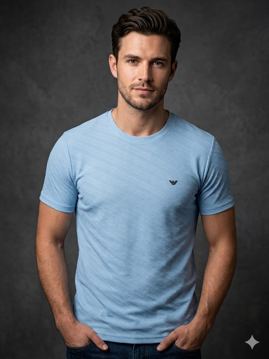 Mens Half Sleeve Round NeckTshirt 19160