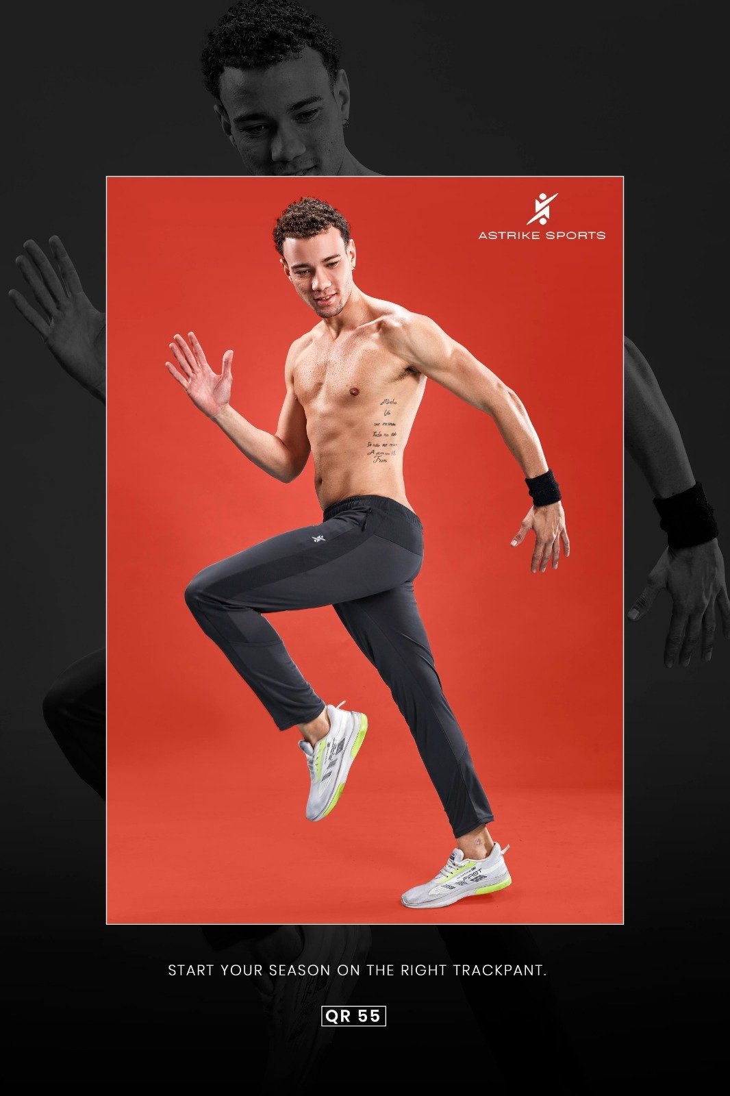 Men's Trackpants- QR-55