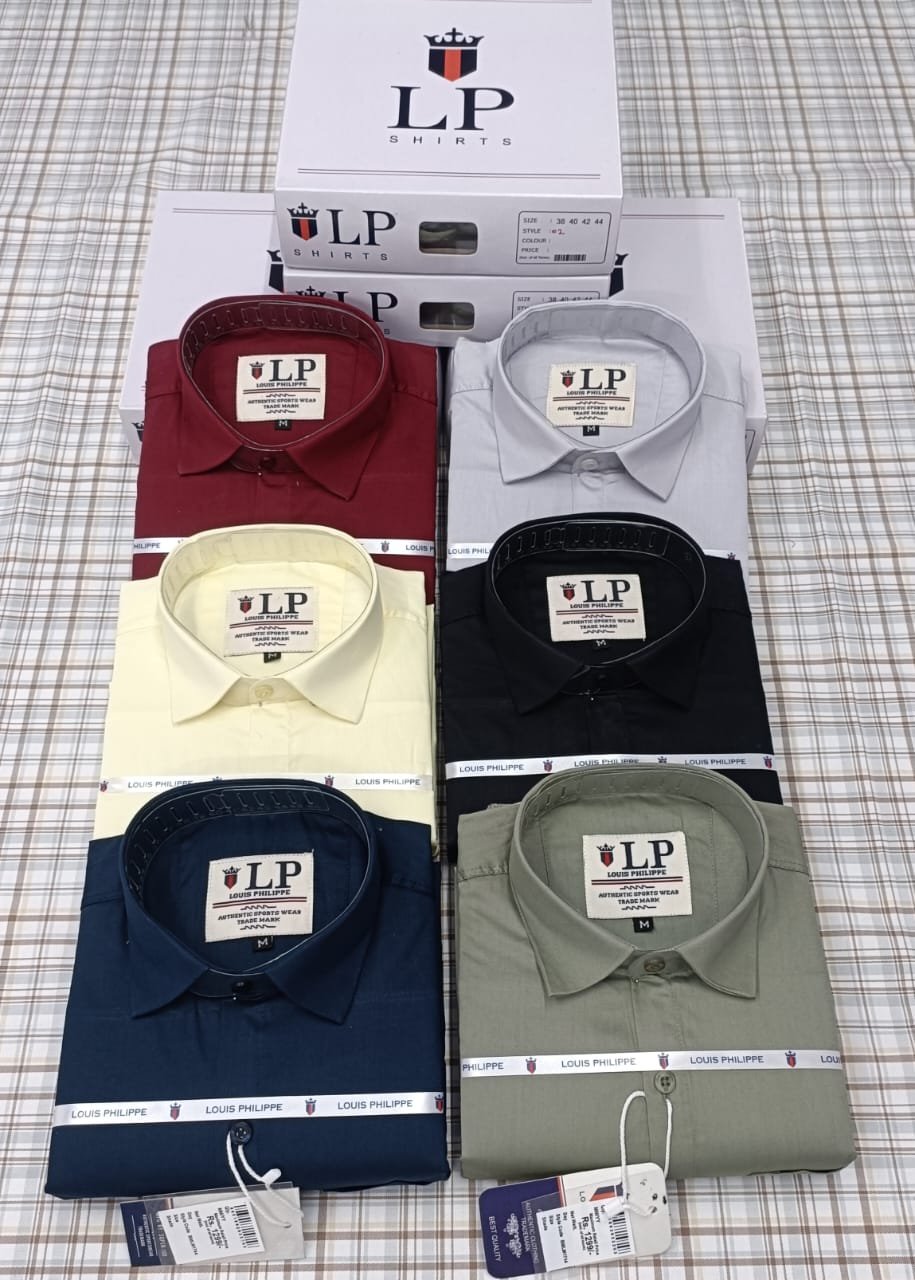 Men's Shirts Cotton Satin