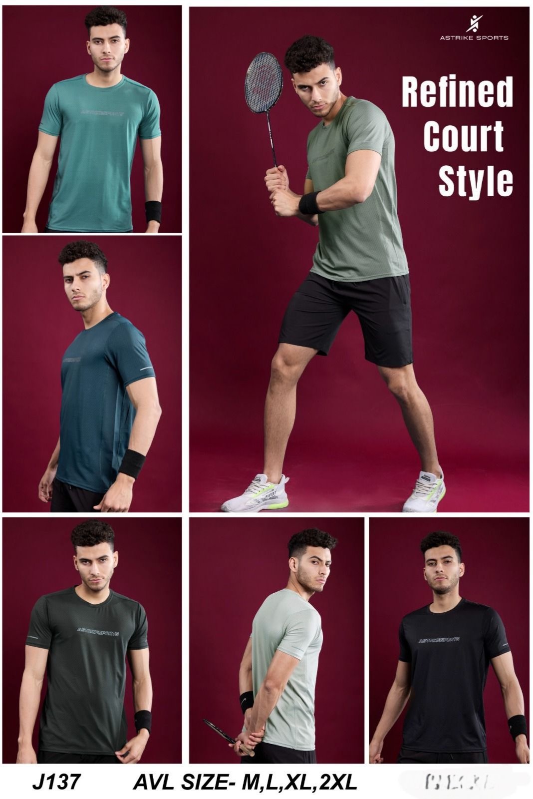 Men's T-Shirts Set- J-137