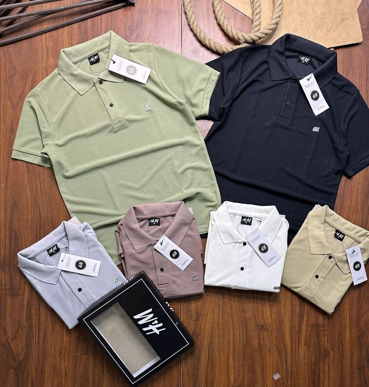 VBC Men's New Branded T-shirts Coller Modal Self Knitting