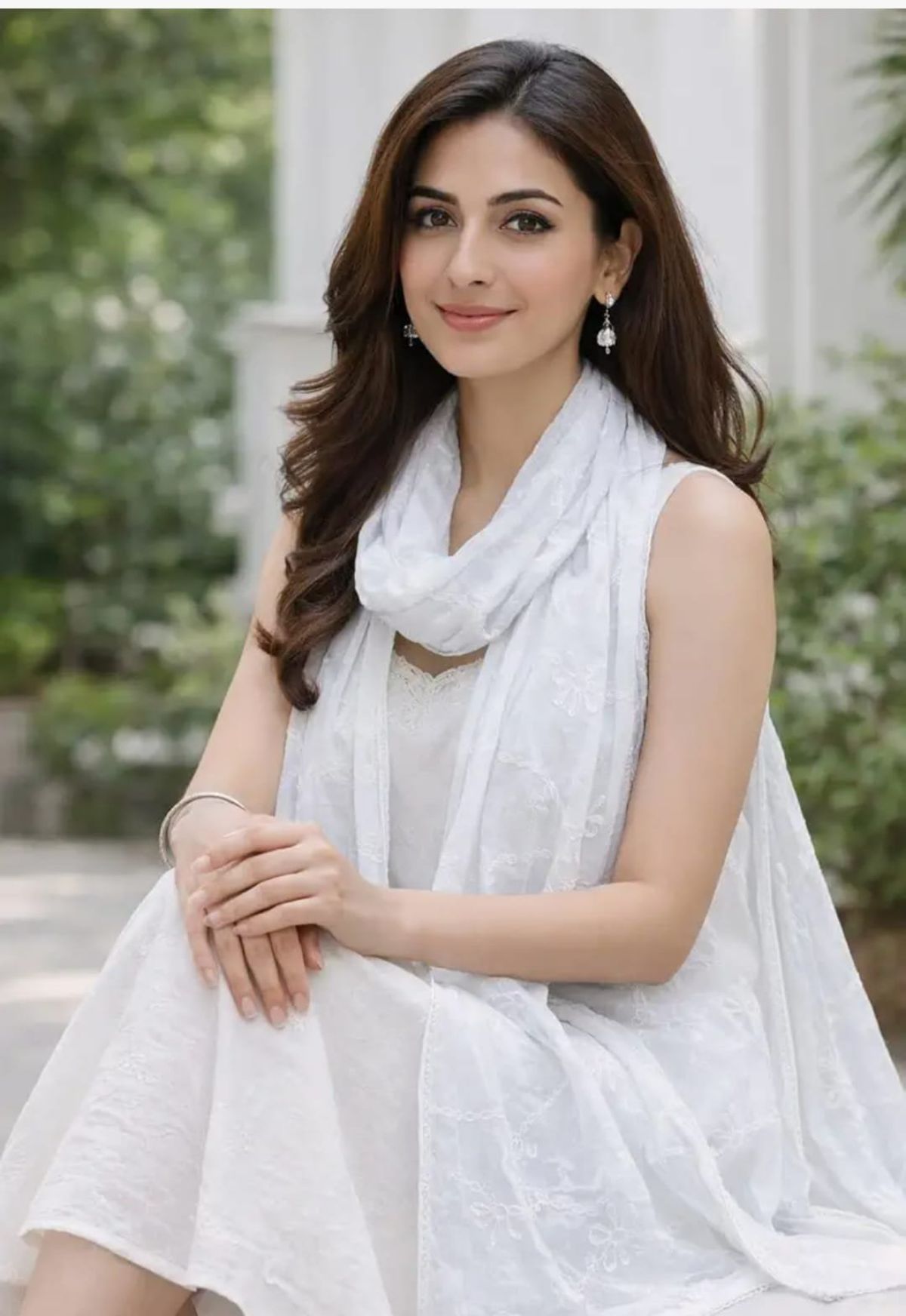 Women's Chanderi Dupatta set by Sona Creaton