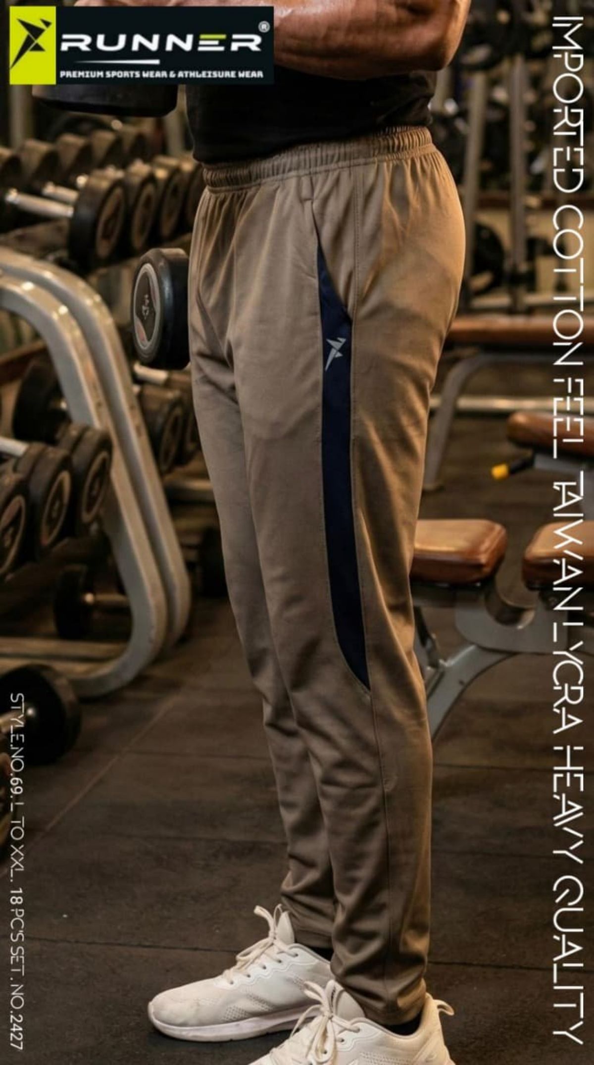 RUNNER Men's Trackpants D No- 69