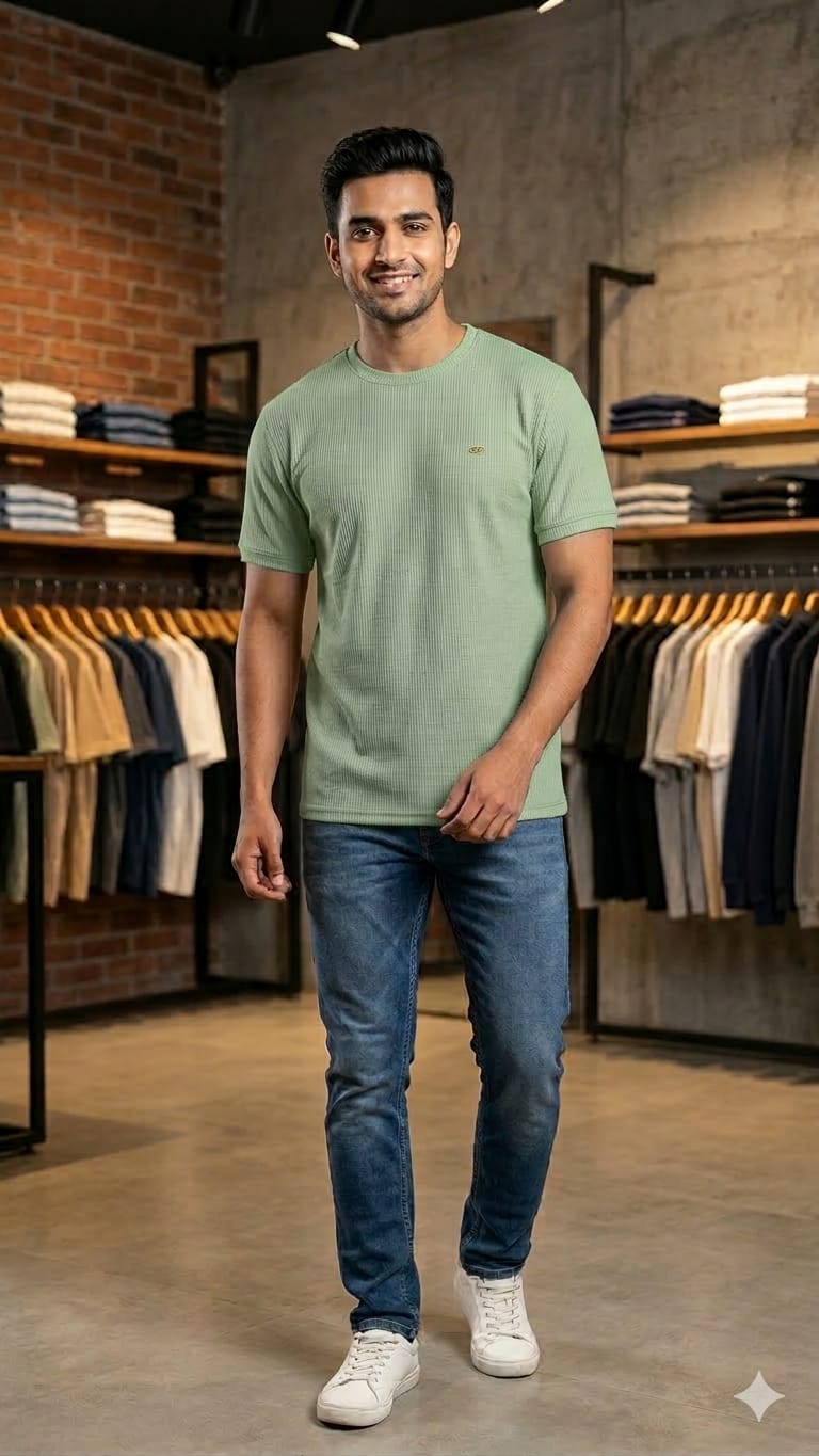 Mens Half Sleeve Round NeckTshirt 2021
