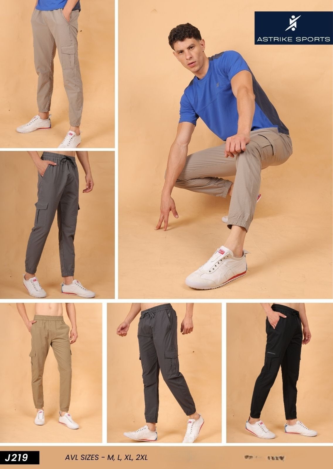 Men's Trackpants- J219