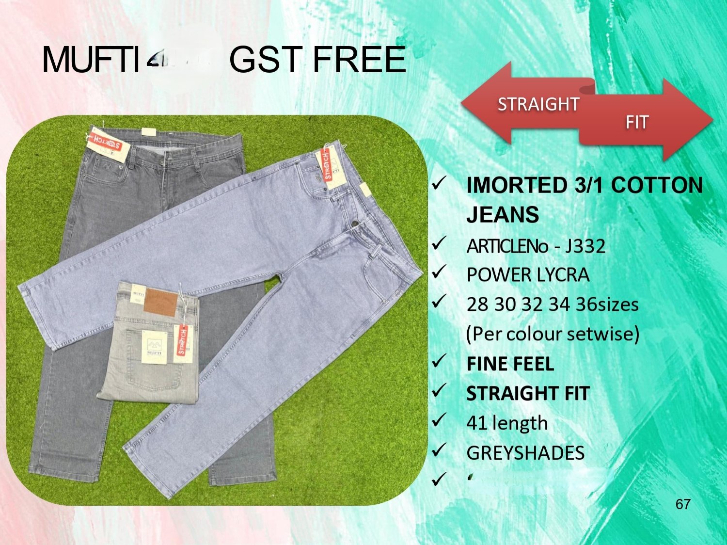 Men's Denim Jeans- MUFTI
