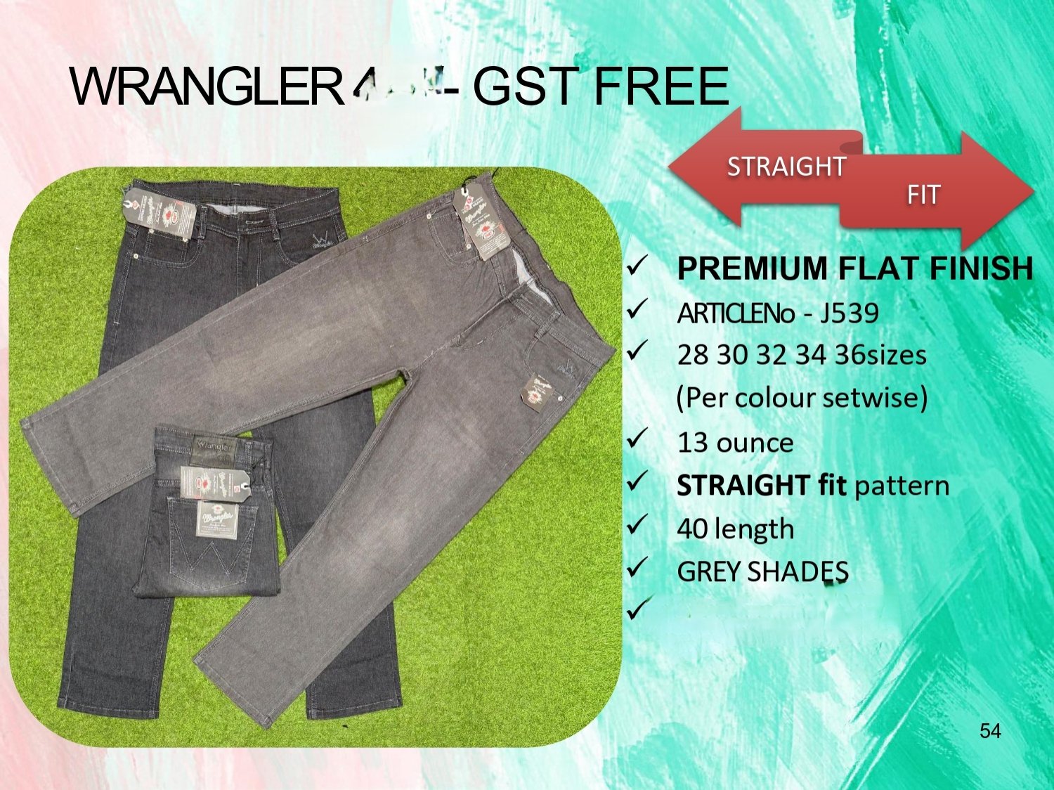 Men's Denim Jeans- WRANGLER