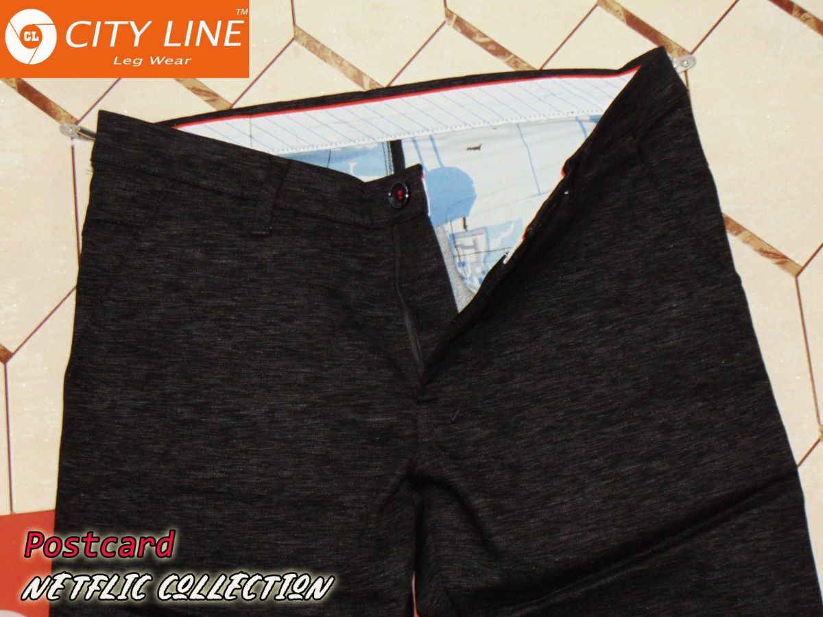 Men's cotton Knitted Premium Brown Pant- 9069