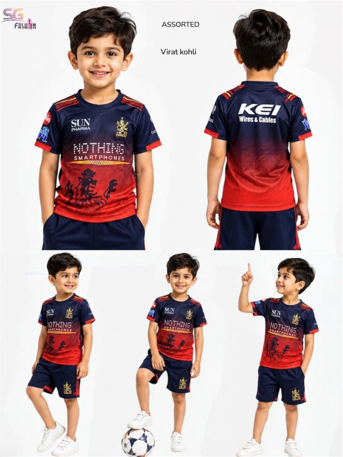 SG Fashion Kids Boys Top Bottom Set (24-36)