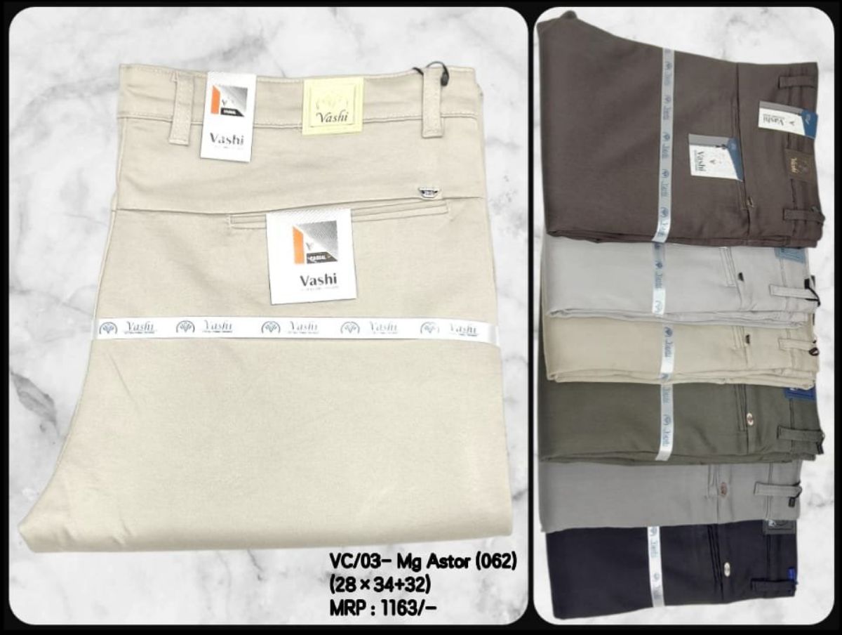Cotton Trouser For Men's - VC/03- Mg Astor (062)