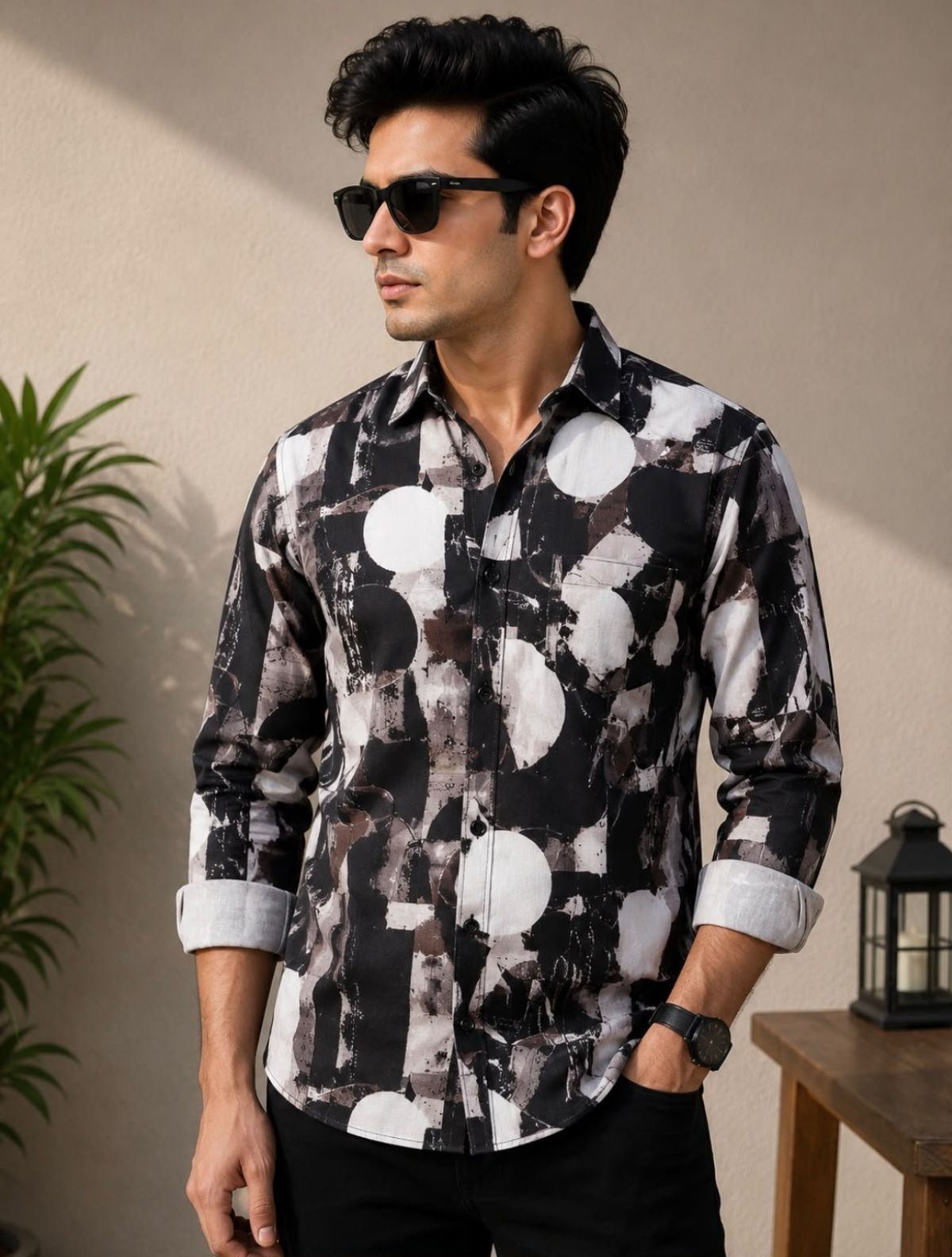 Slub Linen Shirts for Men's