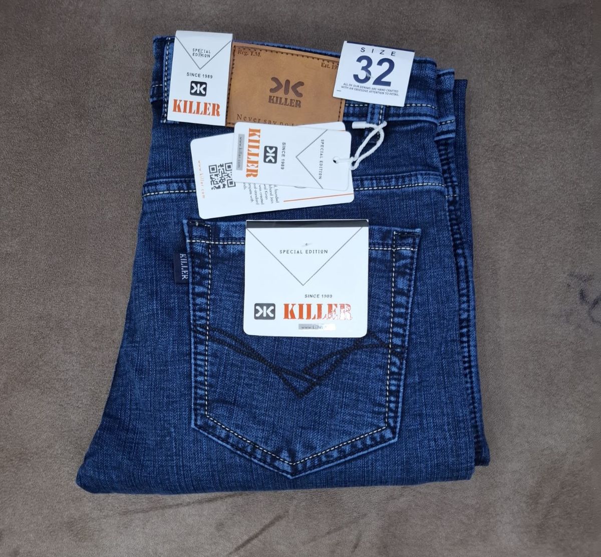 Men's Denim Jeans- Navy