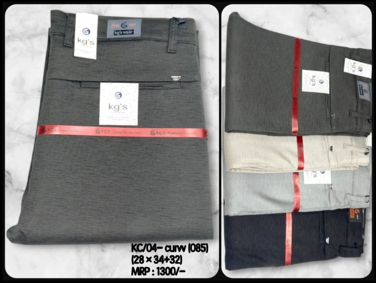 Trouser For Men's - KC/04- Curvv (085)