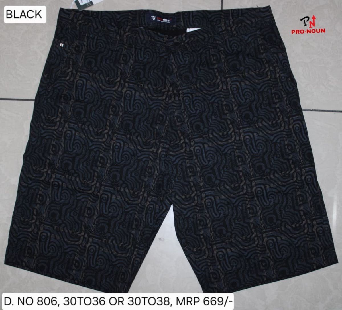 Pro-Noun Men's Shorts - 806 (30-38)
