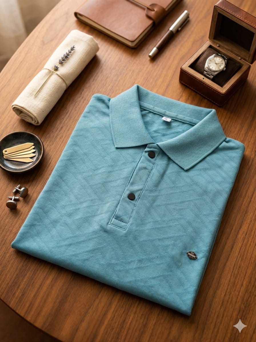 Mens Half Sleeve Polo NeckTshirt 18980