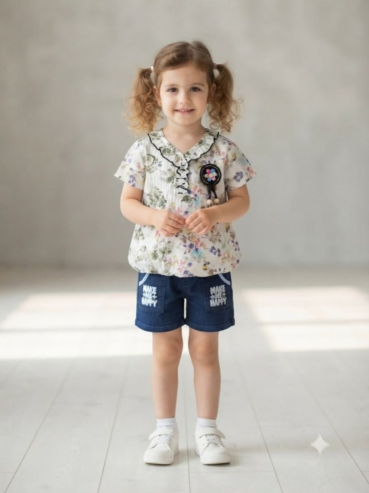 SG Fashion Kids girl top bottom Set