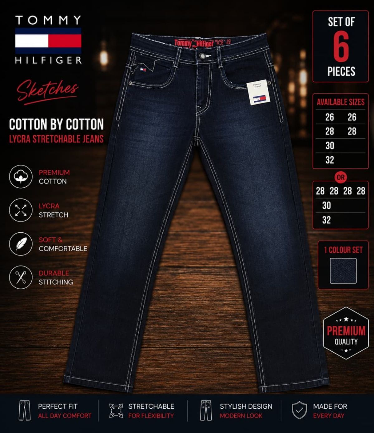 Updry Men's Denim Jeans
