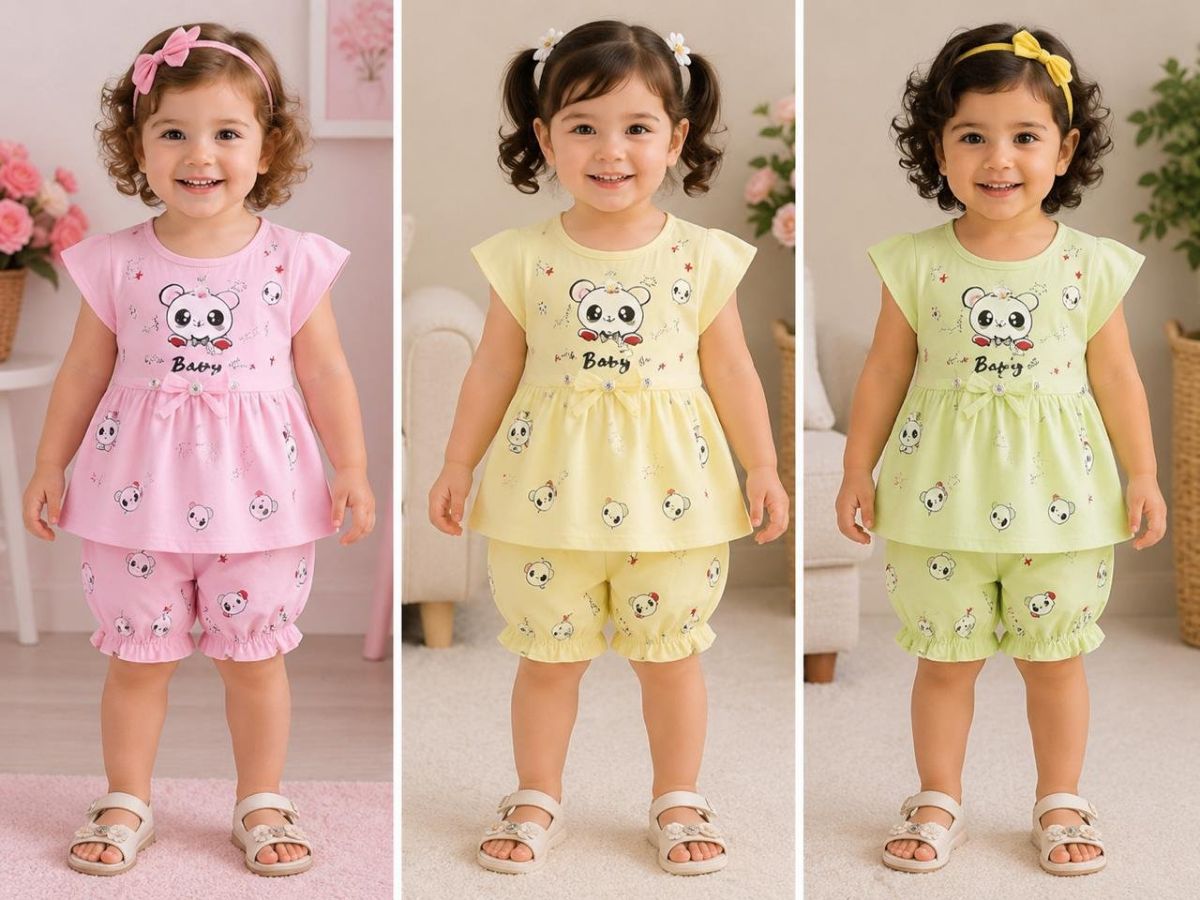 SG Fashion Girls Top Bottom Set