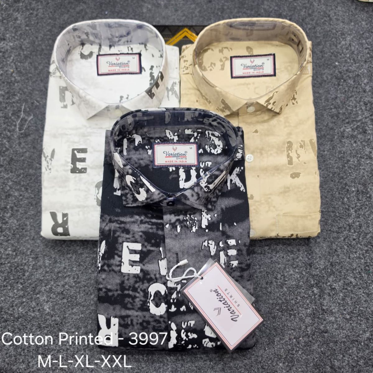 Variation Men's Shirts- 3997