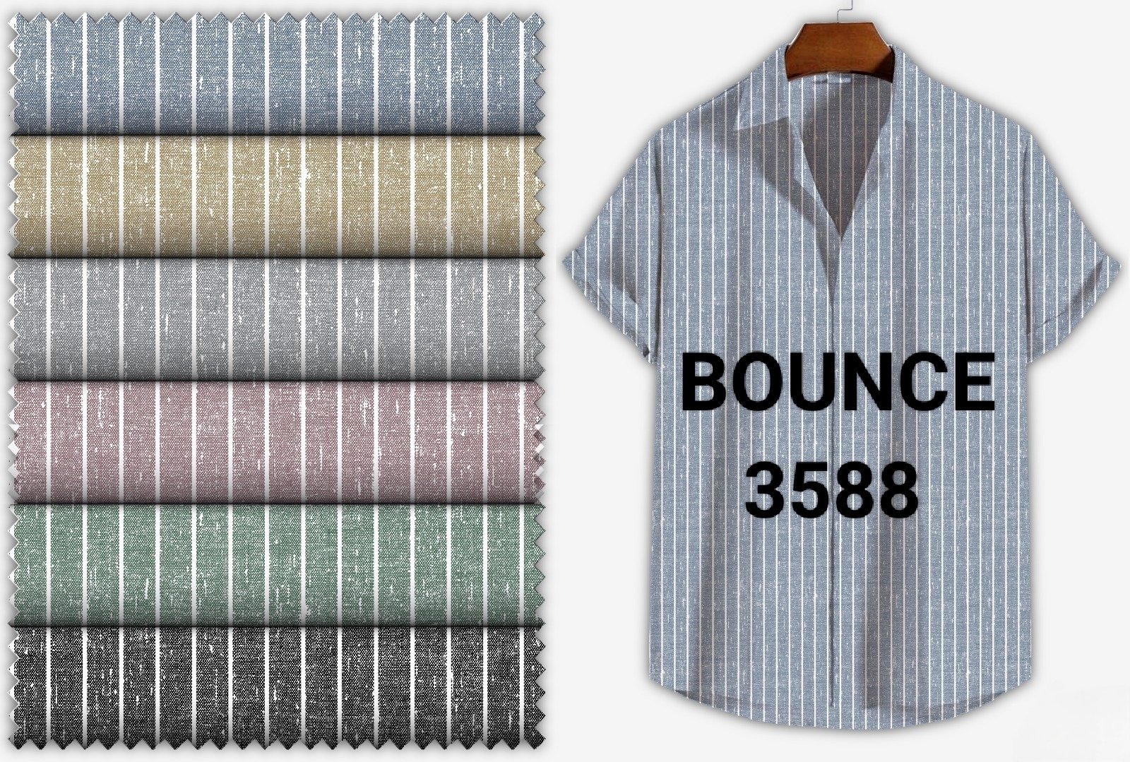Ranker Men's Shirts- Bounce 3588