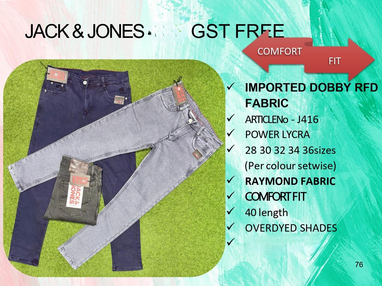 Men's Denim Jeans- JACK & JONAS