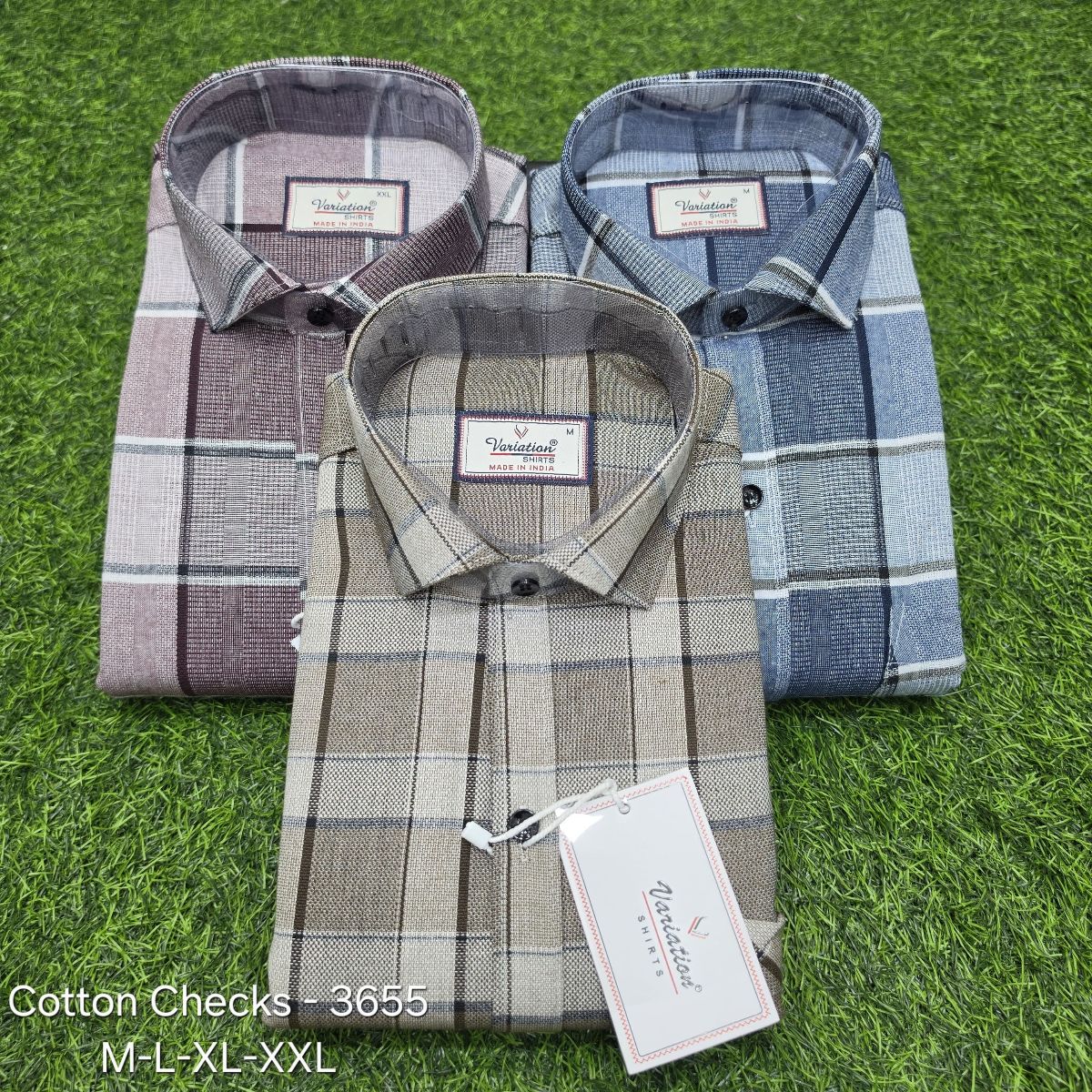 Variation Men's Shirts-3655