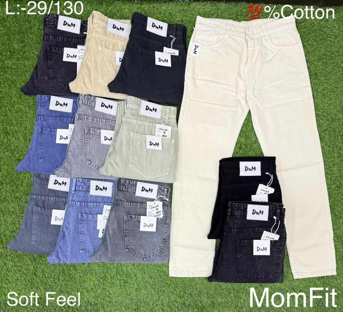VBC Momfit Soft feel Premium Quality Jeans - L-29/130