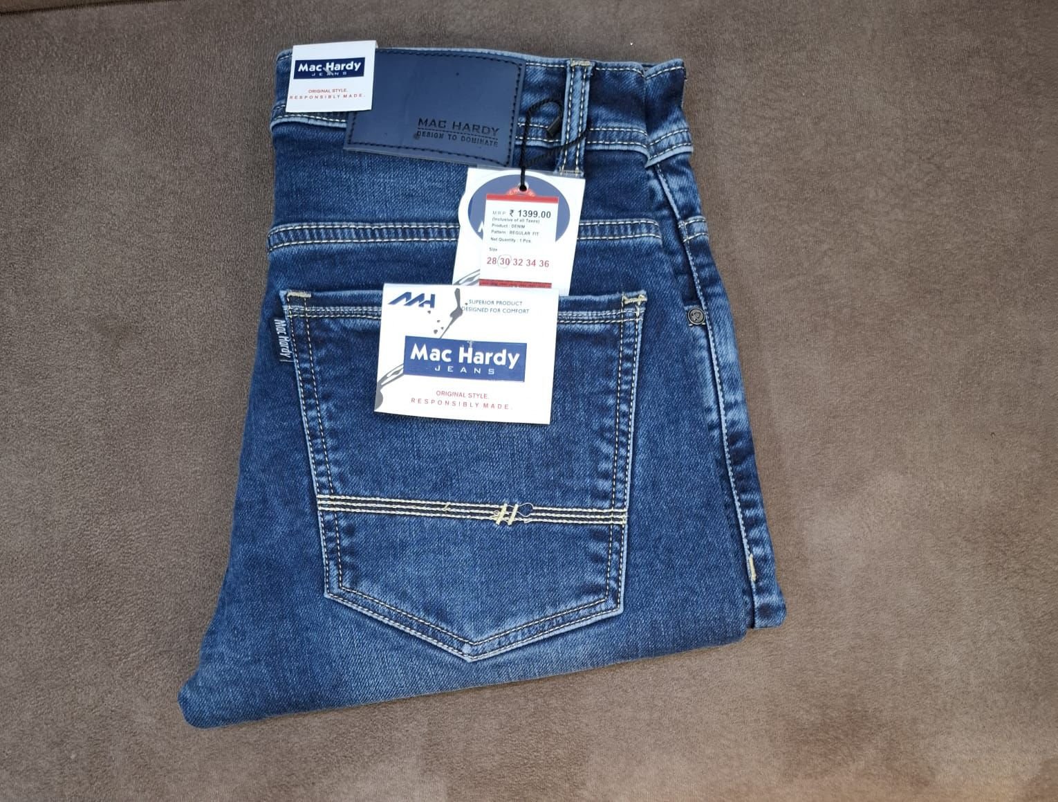 Men's Denim Jeans By Mac Hardy