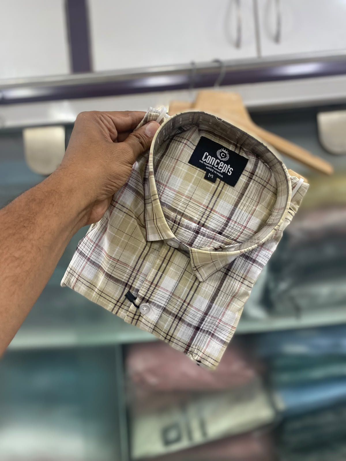 Concepts Men's Shirts Cotton Linen (2XL-4XL)