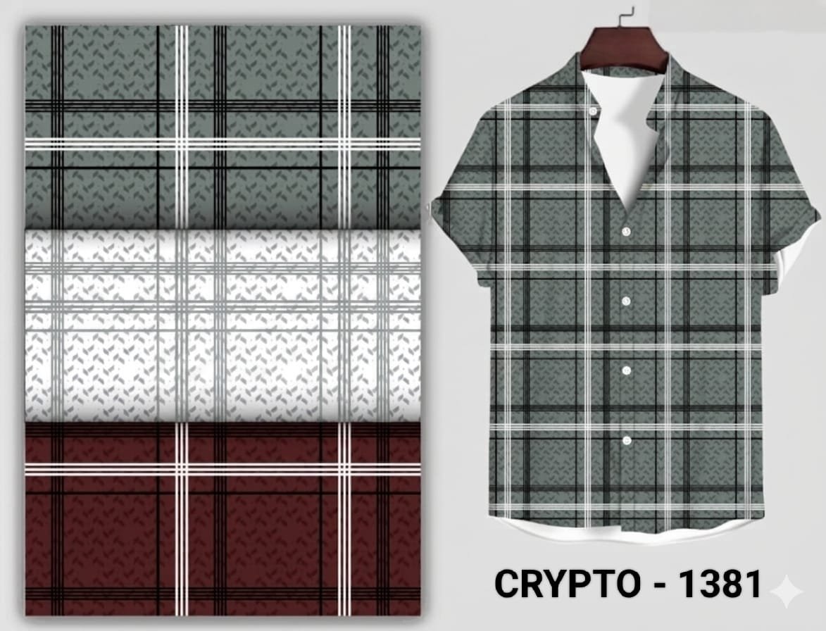 Ranker Men's Shirts- Crypto 1381