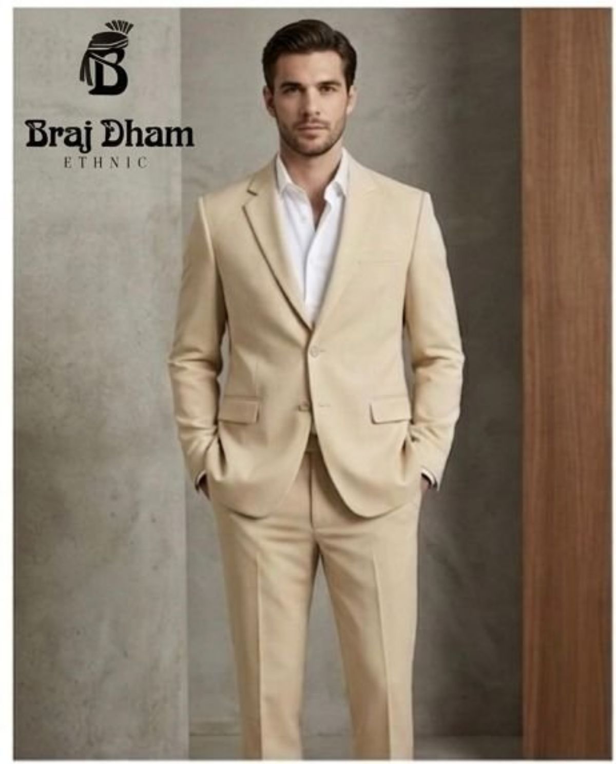 Braj Dham Ethnic Men's Blazer D No- 109