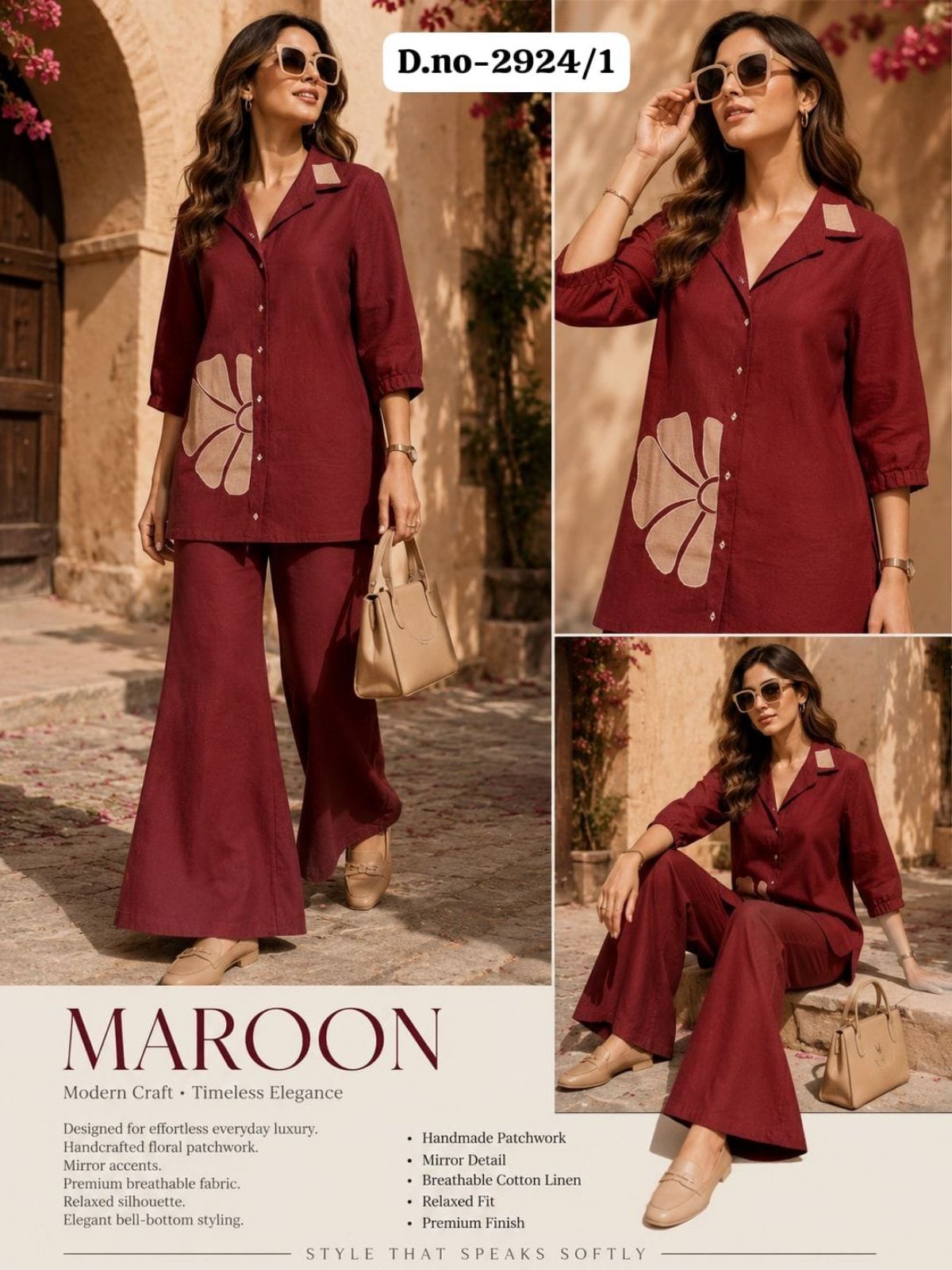 Women's Ethnic Wear Co-Ords Set-2924/1