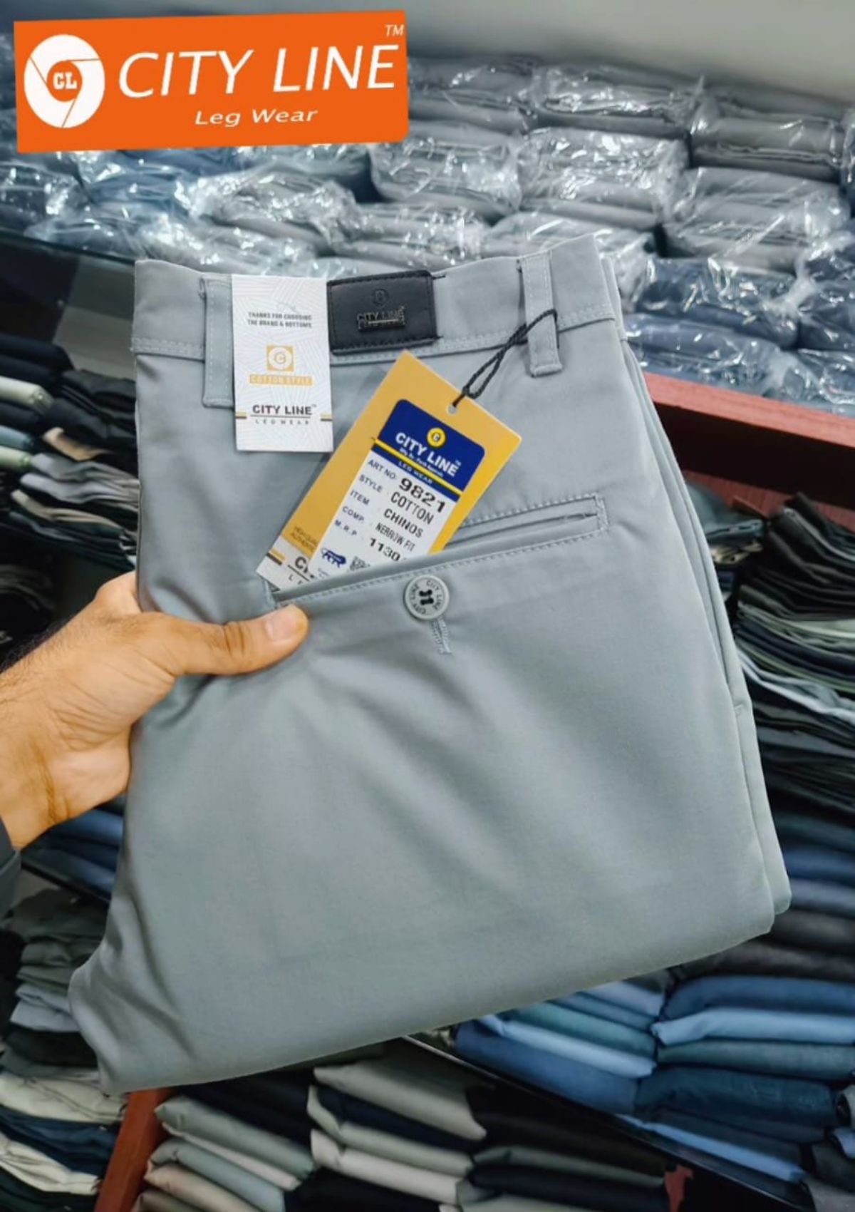 Men's Premium Formal Pants -Cotton Chinos