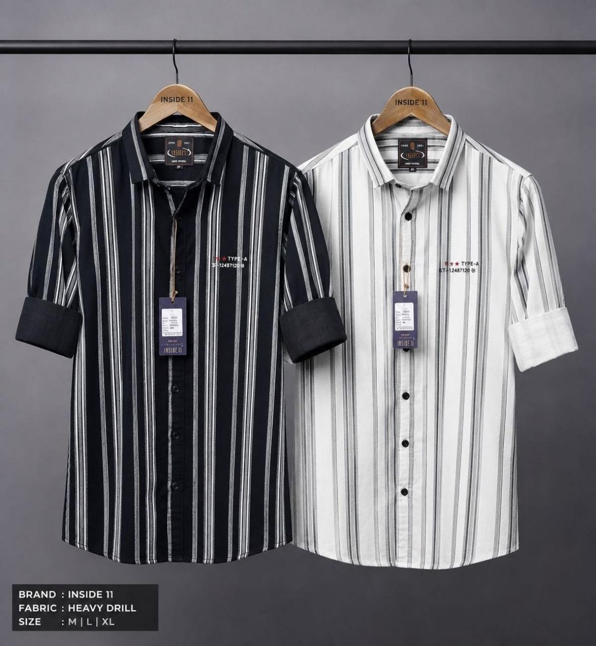 Men's Heavy Drill Fabric Shirts