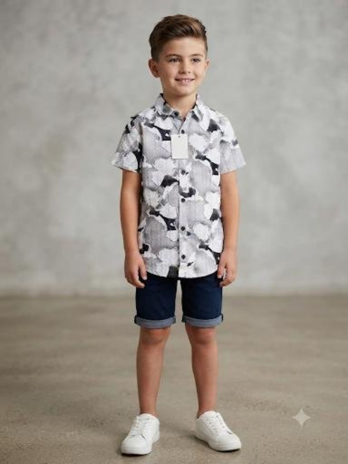 SG Fashion Kids Boys Shirts Set