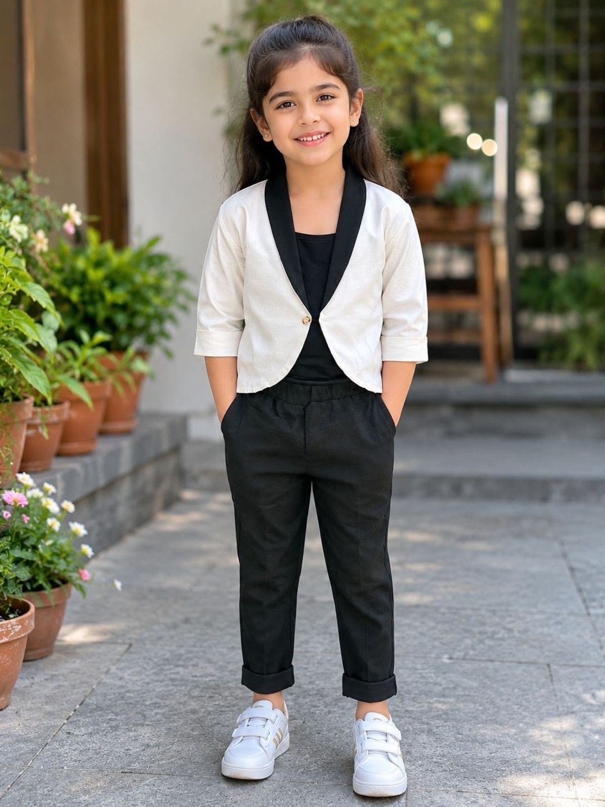 SG Fashion Kids girl top bottom Set