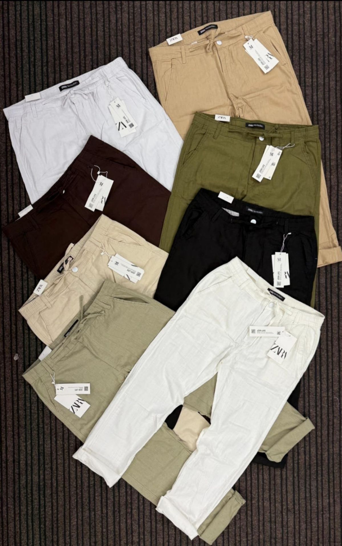 Shafin Men's Linen Pants- Zara